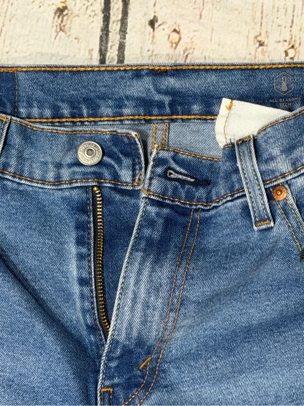 Levi's Men's Classic Blue Straight-Leg Jeans
